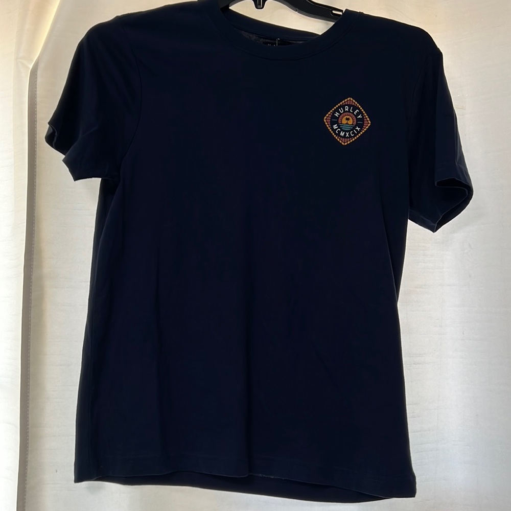 Blue Hurley Graphic Tee size S
